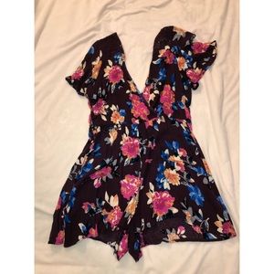 Floral Romper